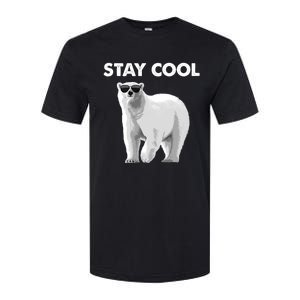 Cool Polar Bear For Men Women Kids Polar Bear Lover Softstyle CVC T-Shirt