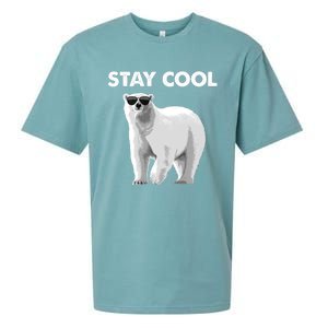 Cool Polar Bear For Men Women Kids Polar Bear Lover Sueded Cloud Jersey T-Shirt