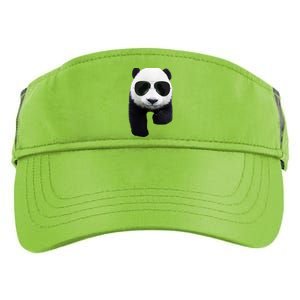 Cool Panda Bear Adult Drive Performance Visor