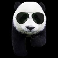 Cool Panda Bear Cooling Performance Crew T-Shirt
