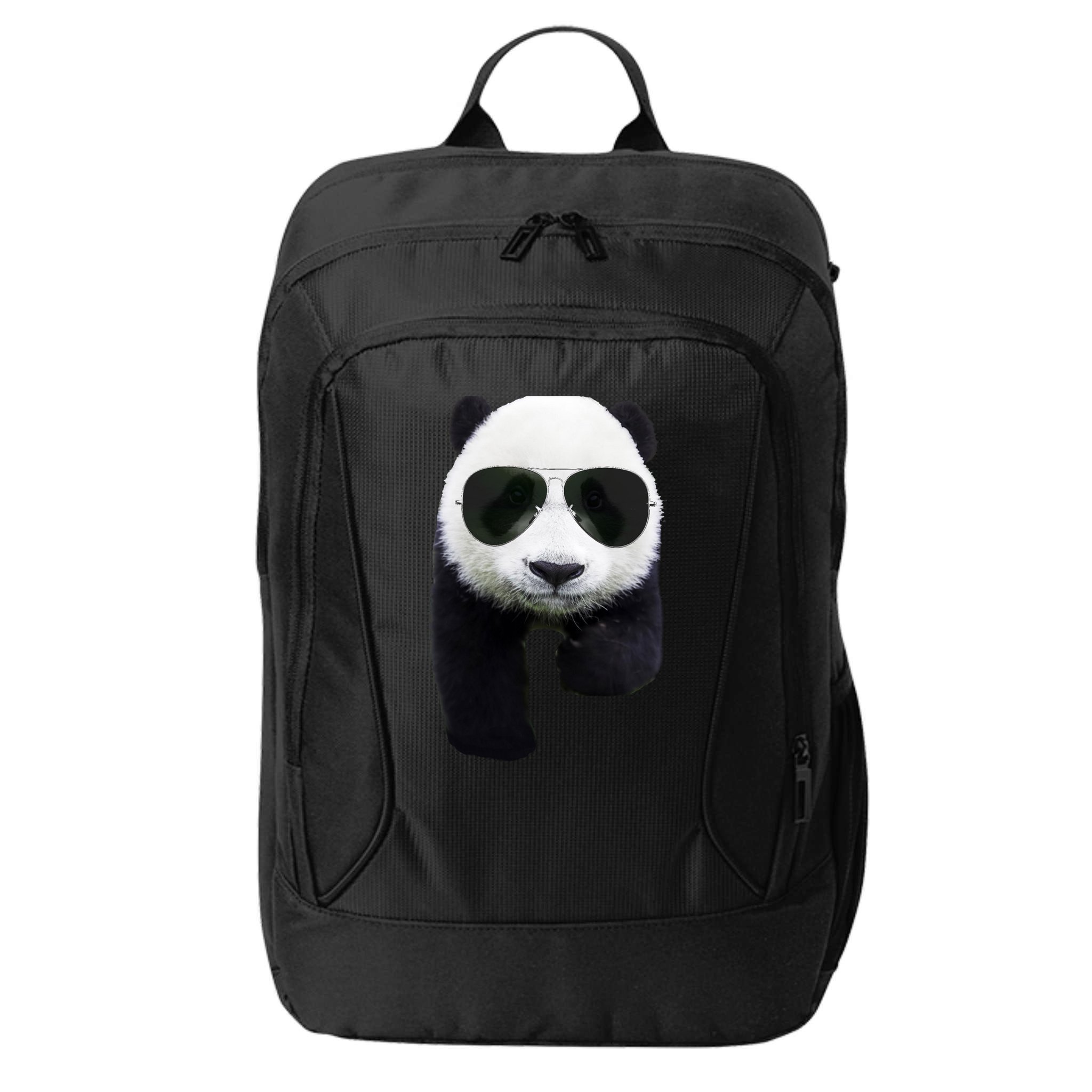 Cool Panda Bear City Backpack