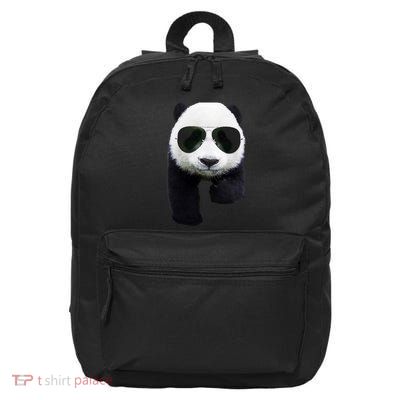 Cool Panda Bear 16 in Basic Backpack