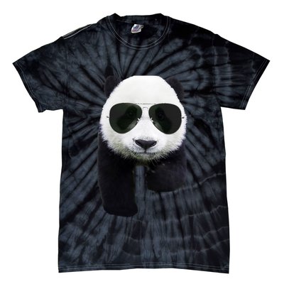 Cool Panda Bear Tie-Dye T-Shirt