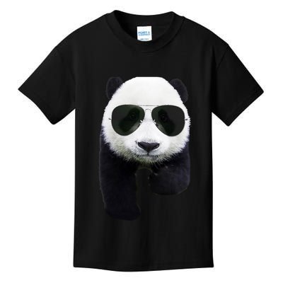 Cool Panda Bear Kids T-Shirt