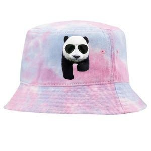 Cool Panda Bear Tie-Dyed Bucket Hat