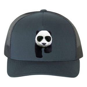 Cool Panda Bear Yupoong Adult 5-Panel Trucker Hat