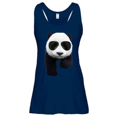 Cool Panda Bear Ladies Essential Flowy Tank