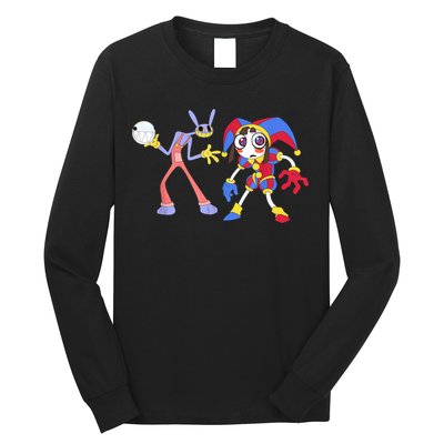 Cute Pomni Bubble Funny Amazing Digital Circus Gooseworx Long Sleeve Shirt