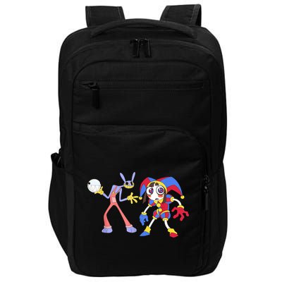 Cute Pomni Bubble Funny Amazing Digital Circus Gooseworx Impact Tech Backpack