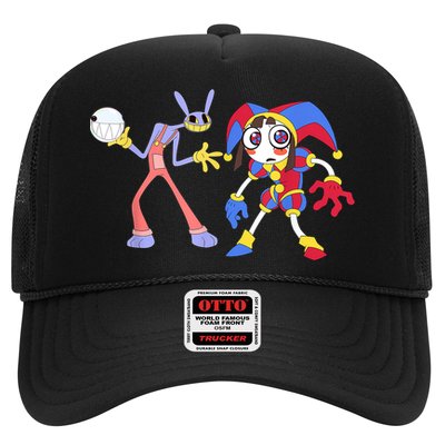 Cute Pomni Bubble Funny Amazing Digital Circus Gooseworx Trucker Hat