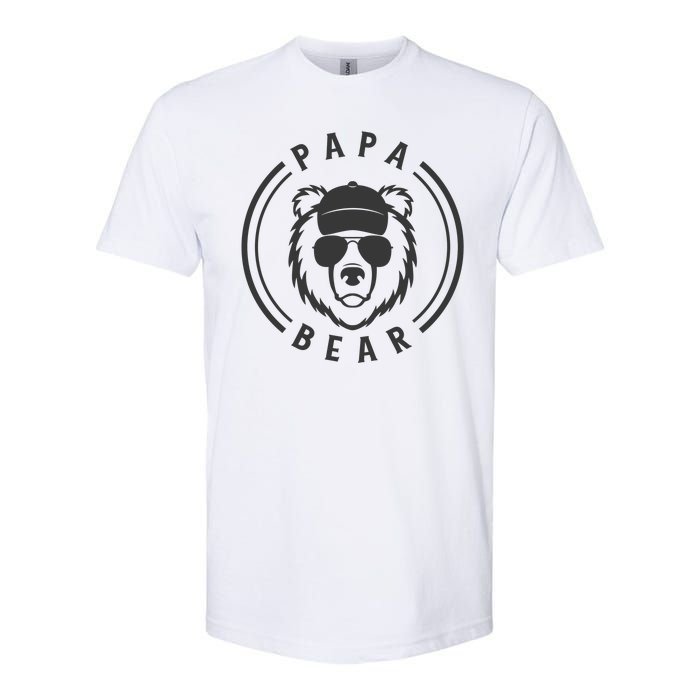 Cool Papa Bear Softstyle CVC T-Shirt