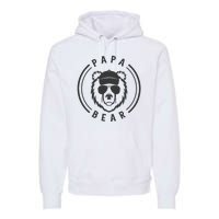 Cool Papa Bear Premium Hoodie