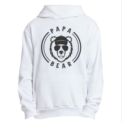 Cool Papa Bear Urban Pullover Hoodie