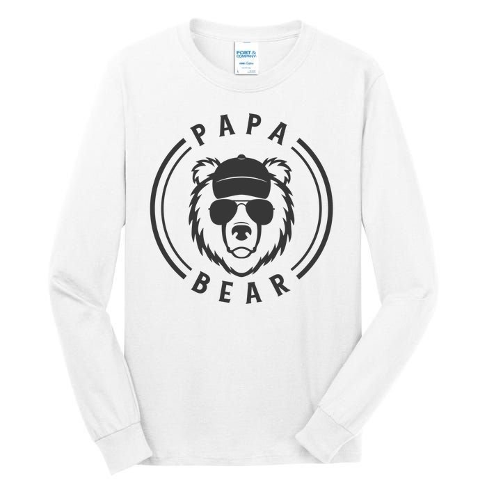 Cool Papa Bear Tall Long Sleeve T-Shirt