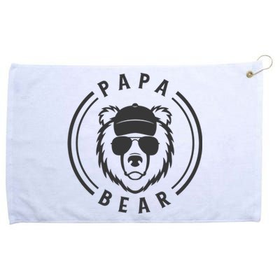 Cool Papa Bear Grommeted Golf Towel