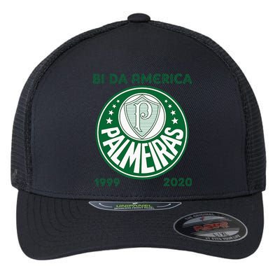 Camiseta Palmeiras Bi America Brasil Soccer Flexfit Unipanel Trucker Cap