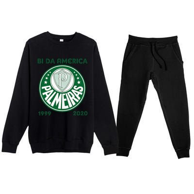 Camiseta Palmeiras Bi America Brasil Soccer Premium Crewneck Sweatsuit Set