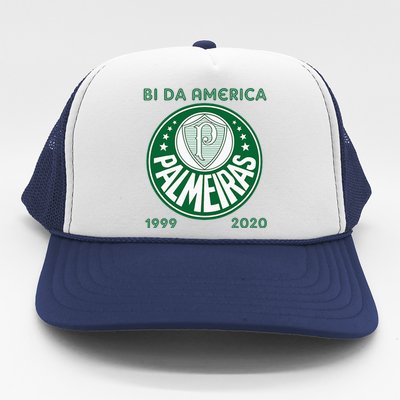 Camiseta Palmeiras Bi America Brasil Soccer Trucker Hat