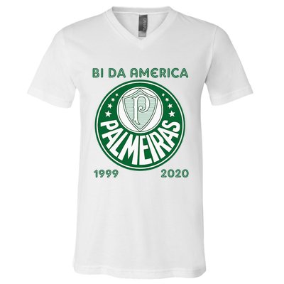 Camiseta Palmeiras Bi America Brasil Soccer V-Neck T-Shirt