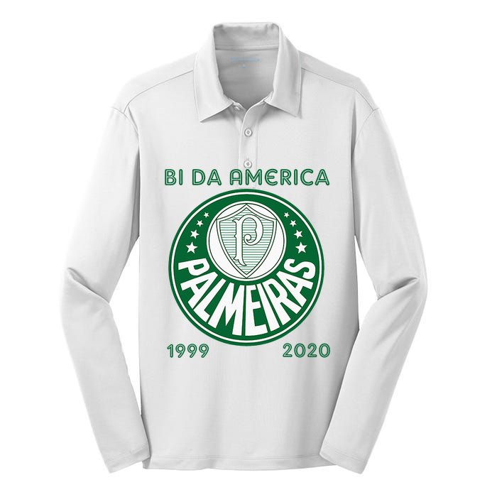 Camiseta Palmeiras Bi America Brasil Soccer Silk Touch Performance Long Sleeve Polo