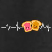Cute Peanut Butter And Jelly Lover Great Gift 7 Panel Mesh Trucker Snapback Hat