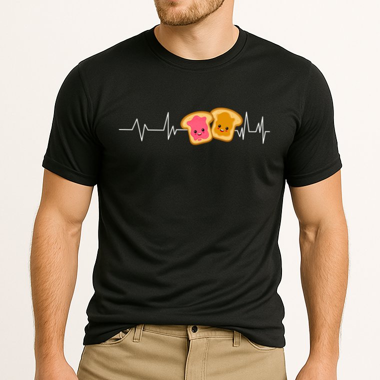 Cute Peanut Butter And Jelly Lover Great Gift Cooling Performance Crew T-Shirt