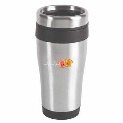 Cute Peanut Butter And Jelly Lover Great Gift 16oz Travel Tumbler