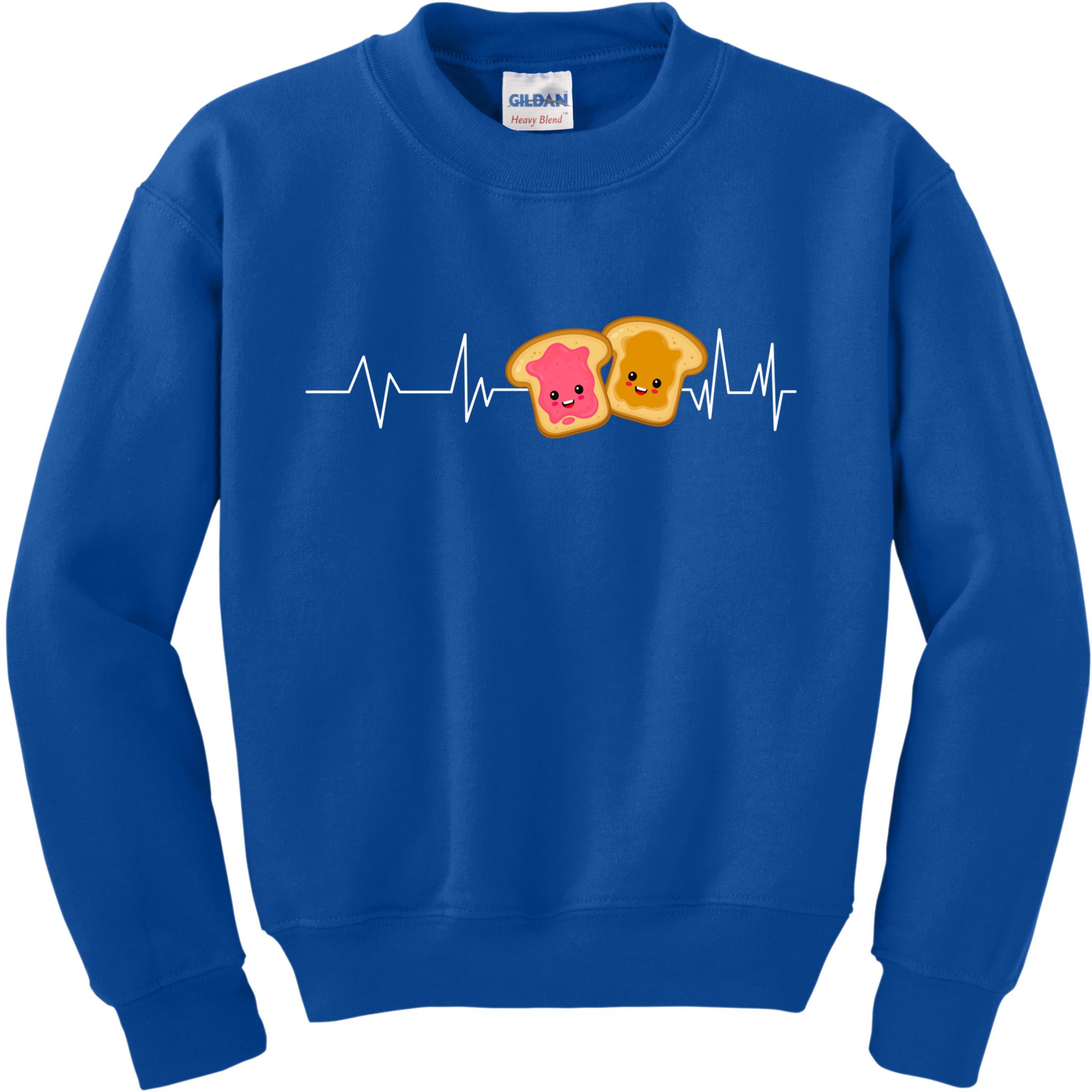Cute Peanut Butter And Jelly Lover Great Gift Kids Sweatshirt