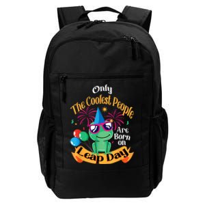 Coolest People Born On Leap Day Birthday Party Cute Daily Commute Backpack