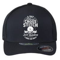 Counted Pattern Beginner Alphabet Needle Flexfit Unipanel Trucker Cap