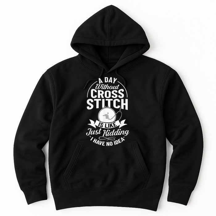 Counted Pattern Beginner Alphabet Needle Hoodie