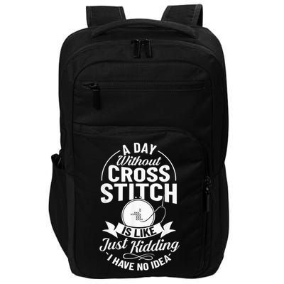 Counted Pattern Beginner Alphabet Needle Impact Tech Backpack
