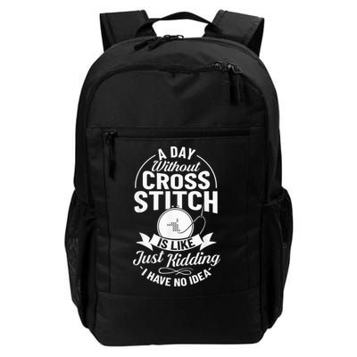 Counted Pattern Beginner Alphabet Needle Backpack