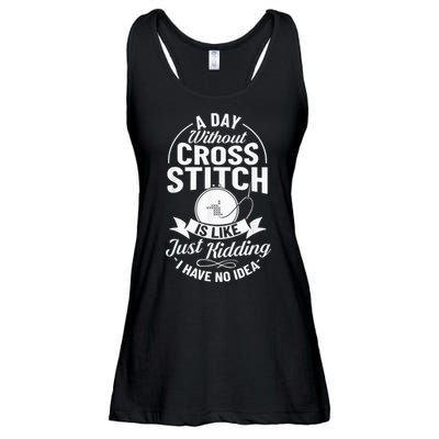 Counted Pattern Beginner Alphabet Needle Ladies Essential Flowy Tank