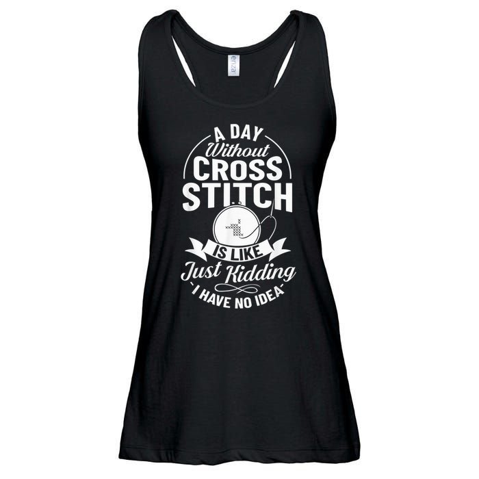 Counted Pattern Beginner Alphabet Needle Ladies Essential Flowy Tank
