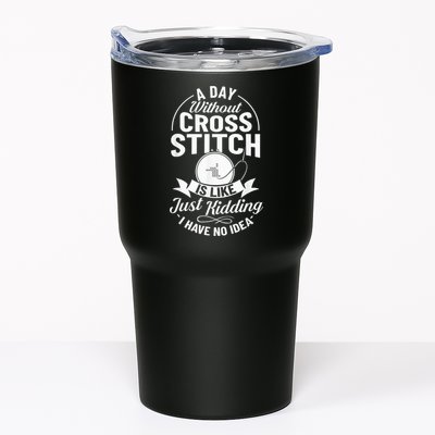 Counted Pattern Beginner Alphabet Needle Tumbler