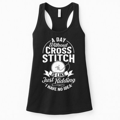 Counted Pattern Beginner Alphabet Needle Womens Tank Top
