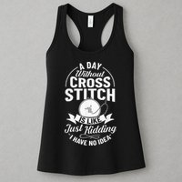 Counted Pattern Beginner Alphabet Needle Womens Tank Top