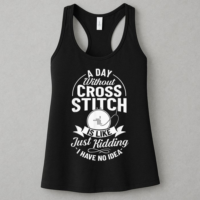 Counted Pattern Beginner Alphabet Needle Womens Tank Top