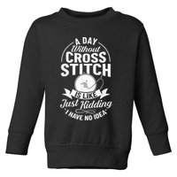 Counted Pattern Beginner Alphabet Needle Toddler Sweatshirt