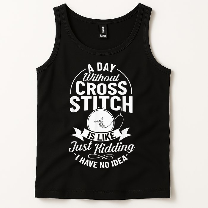 Counted Pattern Beginner Alphabet Needle Tank Top