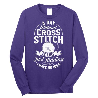 Counted Pattern Beginner Alphabet Needle Long Sleeve Shirt