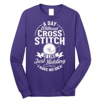 Counted Pattern Beginner Alphabet Needle Long Sleeve Shirt