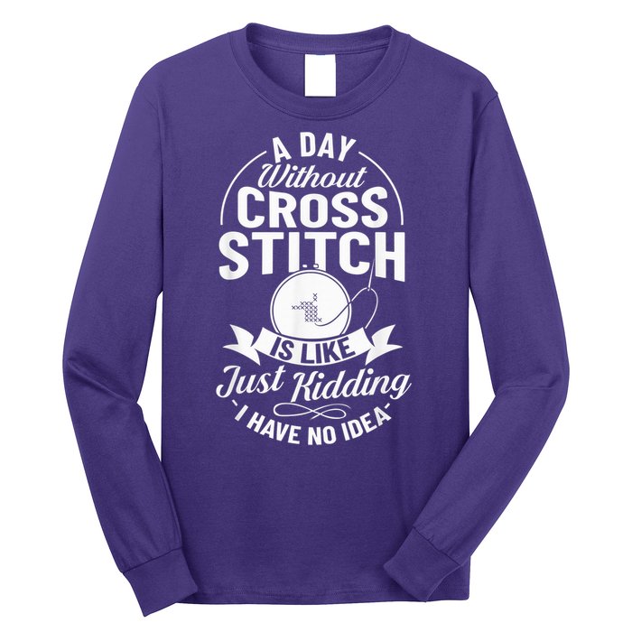 Counted Pattern Beginner Alphabet Needle Long Sleeve Shirt