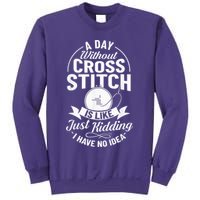Counted Pattern Beginner Alphabet Needle Sweatshirt