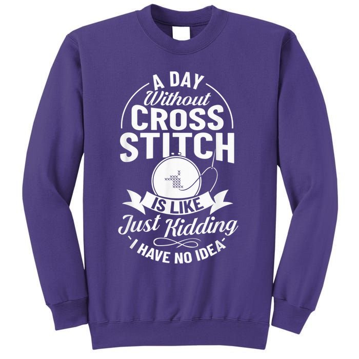 Counted Pattern Beginner Alphabet Needle Sweatshirt