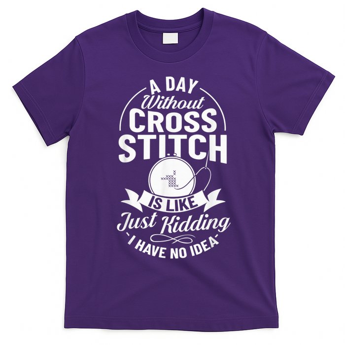 Counted Pattern Beginner Alphabet Needle T-Shirt