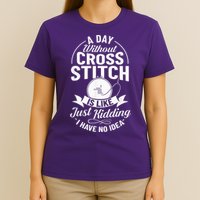Counted Pattern Beginner Alphabet Needle T-Shirt