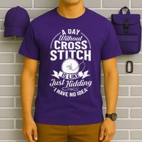 Counted Pattern Beginner Alphabet Needle T-Shirt