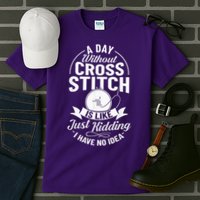 Counted Pattern Beginner Alphabet Needle Tall T-Shirt